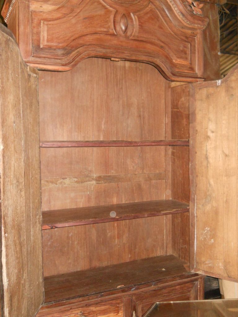 Tủ áo xưa ngoài 100 năm - gỗ trắc - 2