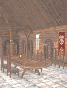 Celtic Great Hall - Interior Rustic Texture