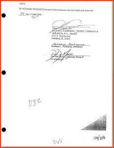 [Court paperwork identified as 'Stipulation to Substitute Parties' dated 08-07-09 and signed by James Valenti, Abraham Shakespeare and Dorice Moore]