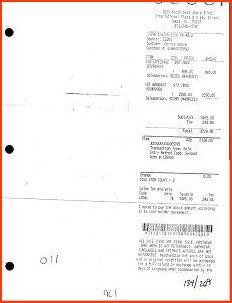 [A receipt from the Gucci store located at 2223 North West Shore Blvd. in Tampa which is dated on 05-08-09 reflecting purchases in the amount of three thousand seven hundred twenty eight dollars and ninety five cents]