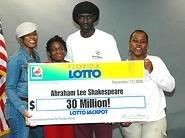 [Abraham Shakespeare wins $30 Million Dollar Lotto - The Ledger]