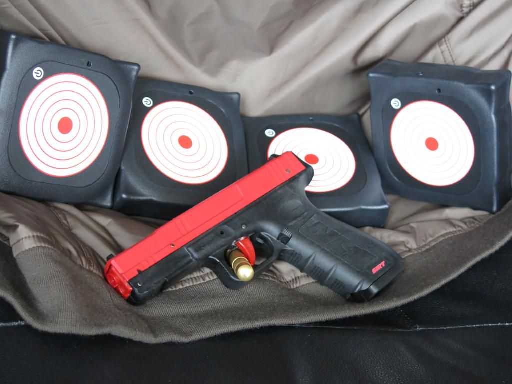 SIRT Pistol & Glockstore 3" Laser Target Review