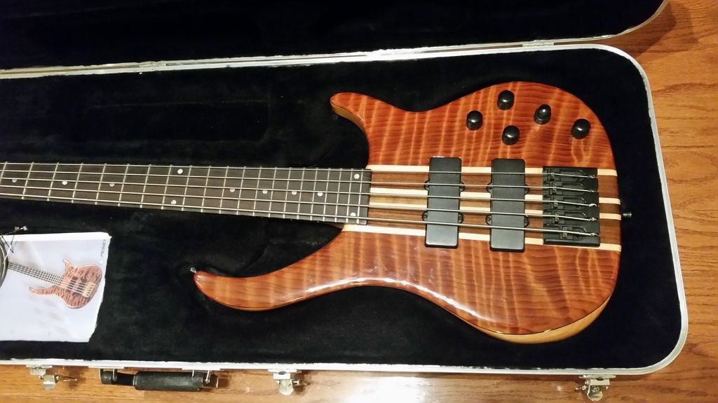 SOLD Redwood Peavey Cirrus Custom 5 with Case, Manual, and Tools