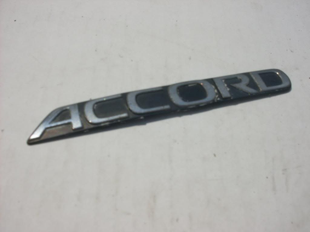 1990 Honda accord trunk emblem #4