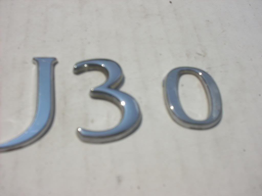 1996 toyota camry trunk letters #2