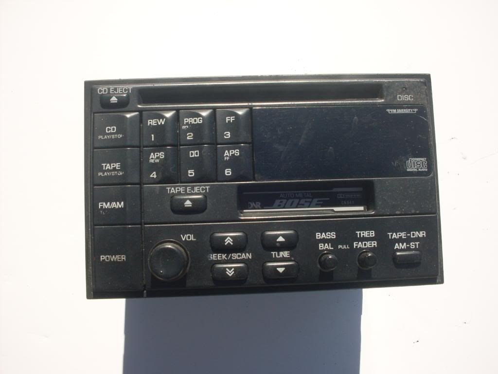 Remove bose stereo 1996 nissan maxima