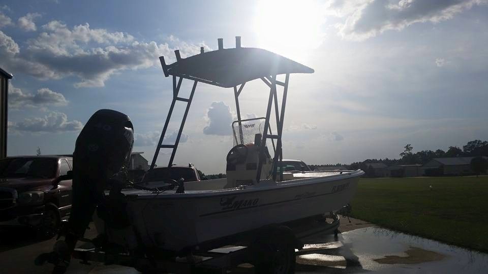 mako pro skiff wake/bimini/t top build Dedicated To The Smallest Of