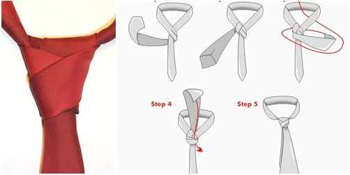 Cách thắt cà vạt/Cavat/Caravat Nam đẹp, cực đơn giản 17
