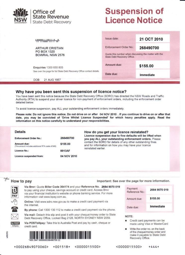 Examples Of Drivers License Appeal Letters