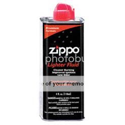 ZIPPO PREMIUM LIGHTER FLUID FUEL 4 OZ.FLUID CAN DISPENSER 2011