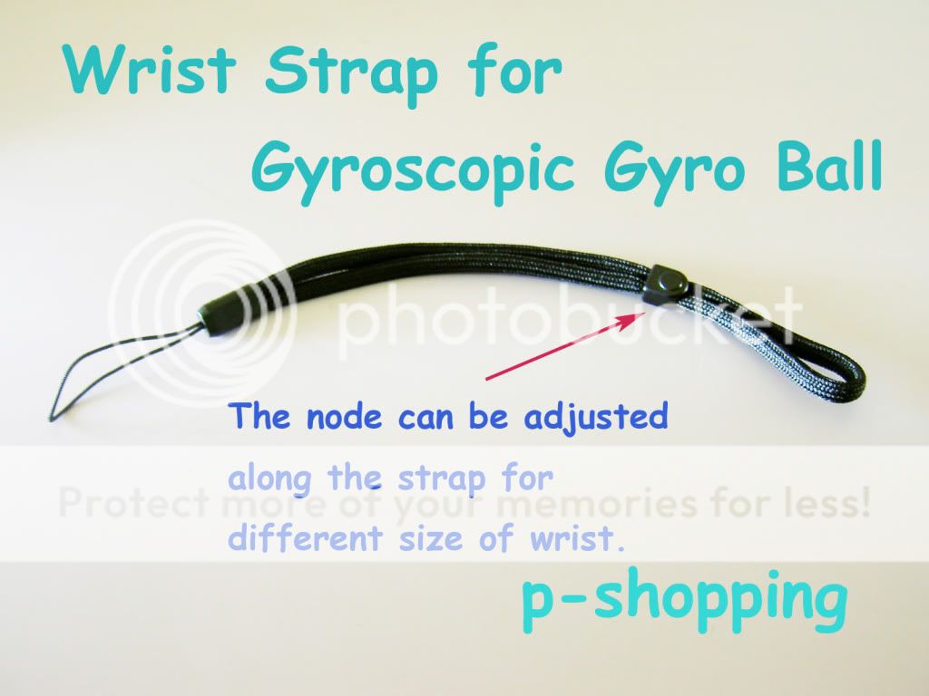 LED Gyroscope Gyro Wrist Ball for Power Training+ SPEED METER +Strap+ 