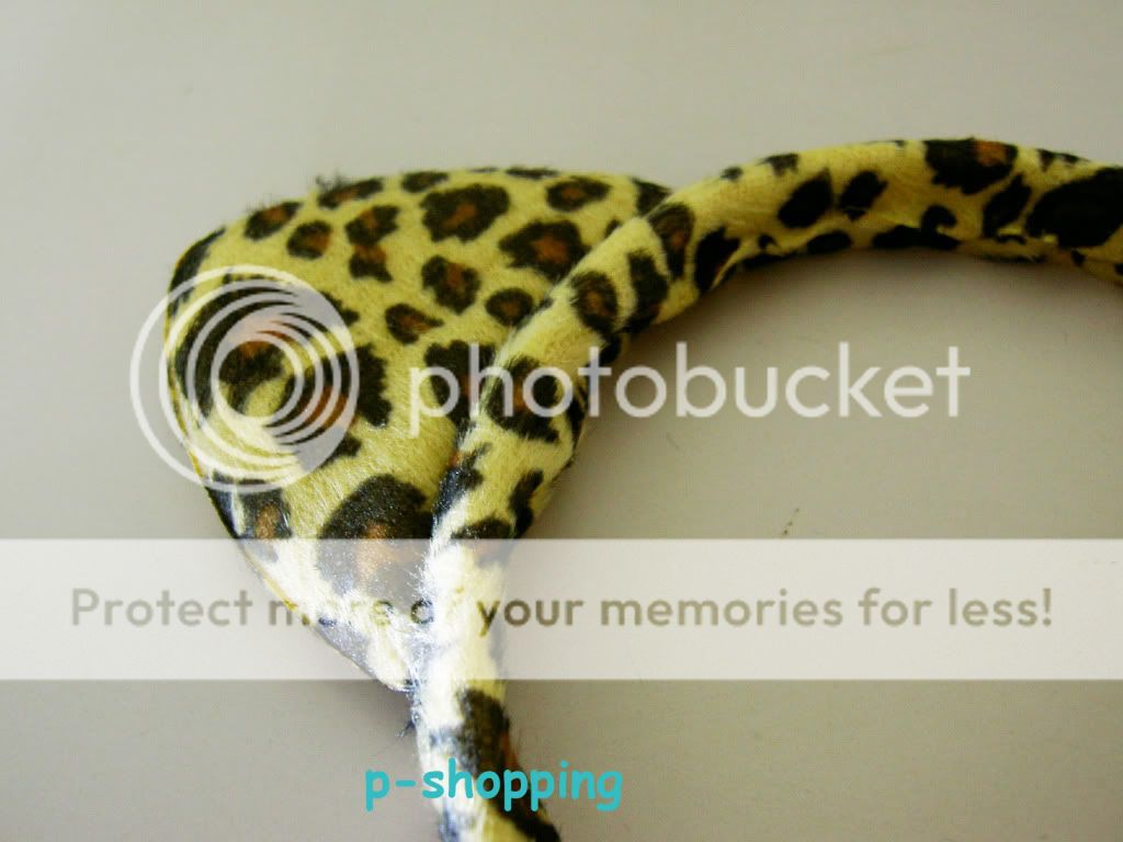 Cat Leopard Ear Costume Headband for Party halloween  