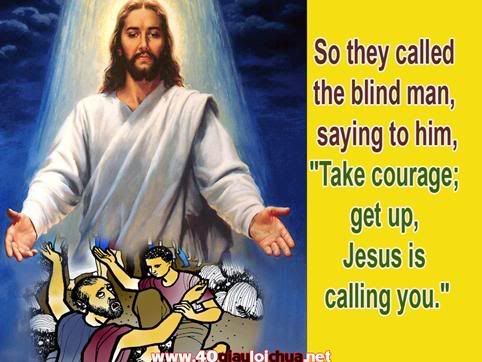 B30th - Jesus Heals The Blind Man Bartimaeus. - Mark Chapter 10 Verses ...